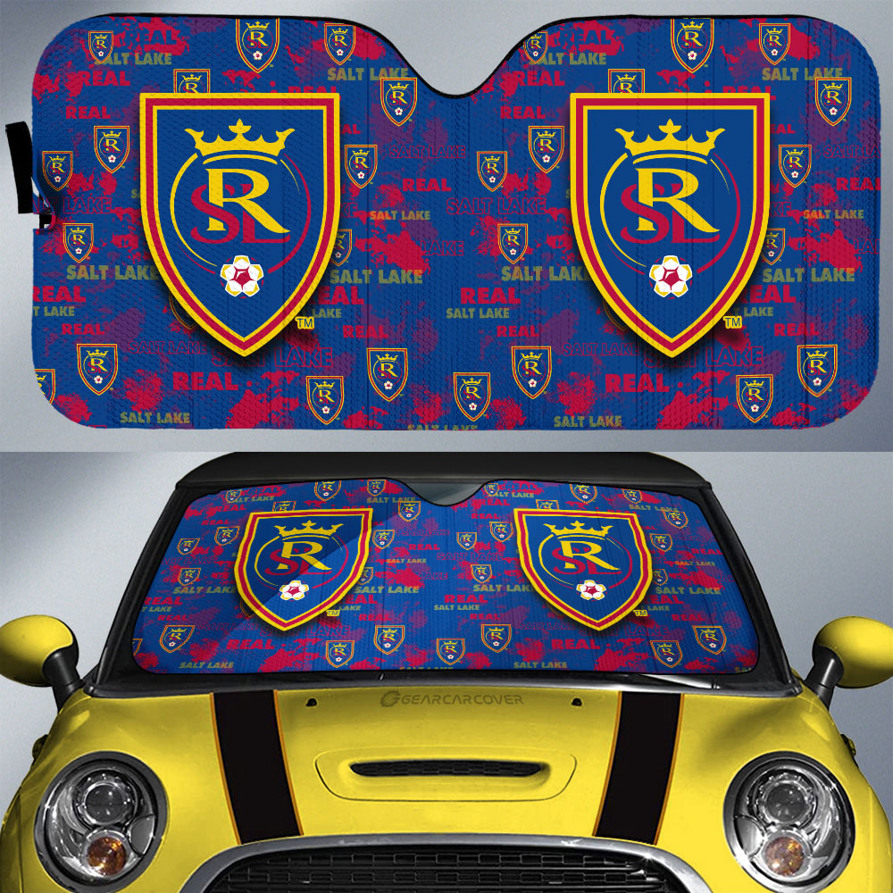 Real Salt Lake Car Sunshade Custom Car Accessories - Gearcarcover - 1