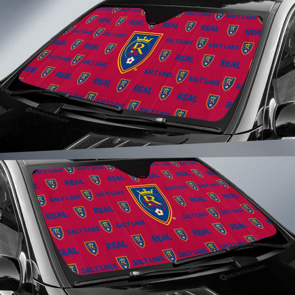 Real Salt Lake Car Sunshade Sporty Team Collection - Gearcarcover - 2