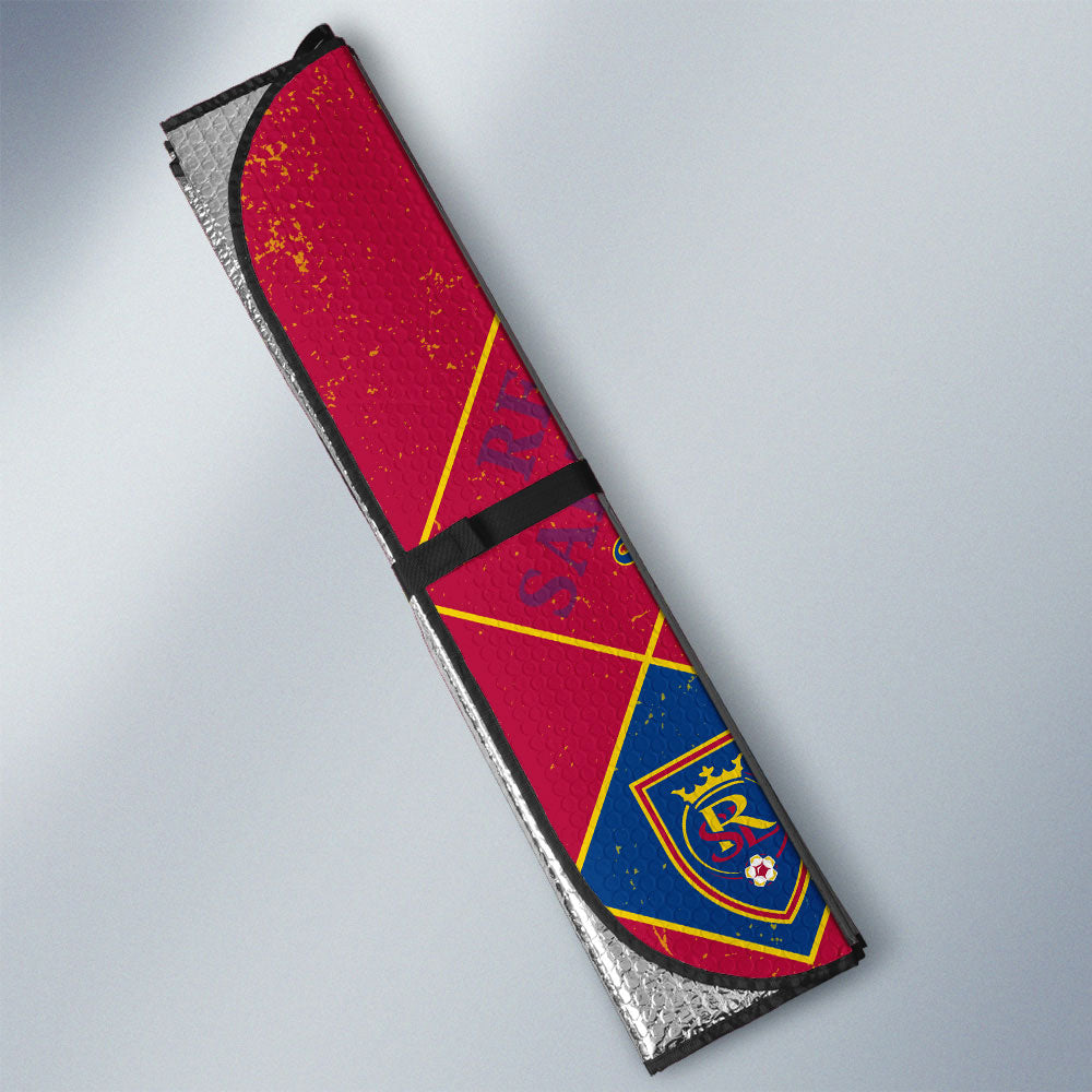 Real Salt Lake Car Sunshade Sporty Team Collection - Gearcarcover - 3