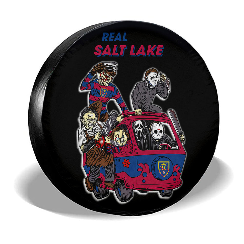 Real Salt Lake Spare Tire Covers Horror Characters Car Accessories - Gearcarcover - 3