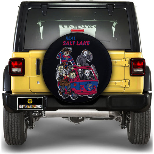 Real Salt Lake Spare Tire Covers Horror Characters Car Accessories - Gearcarcover - 1