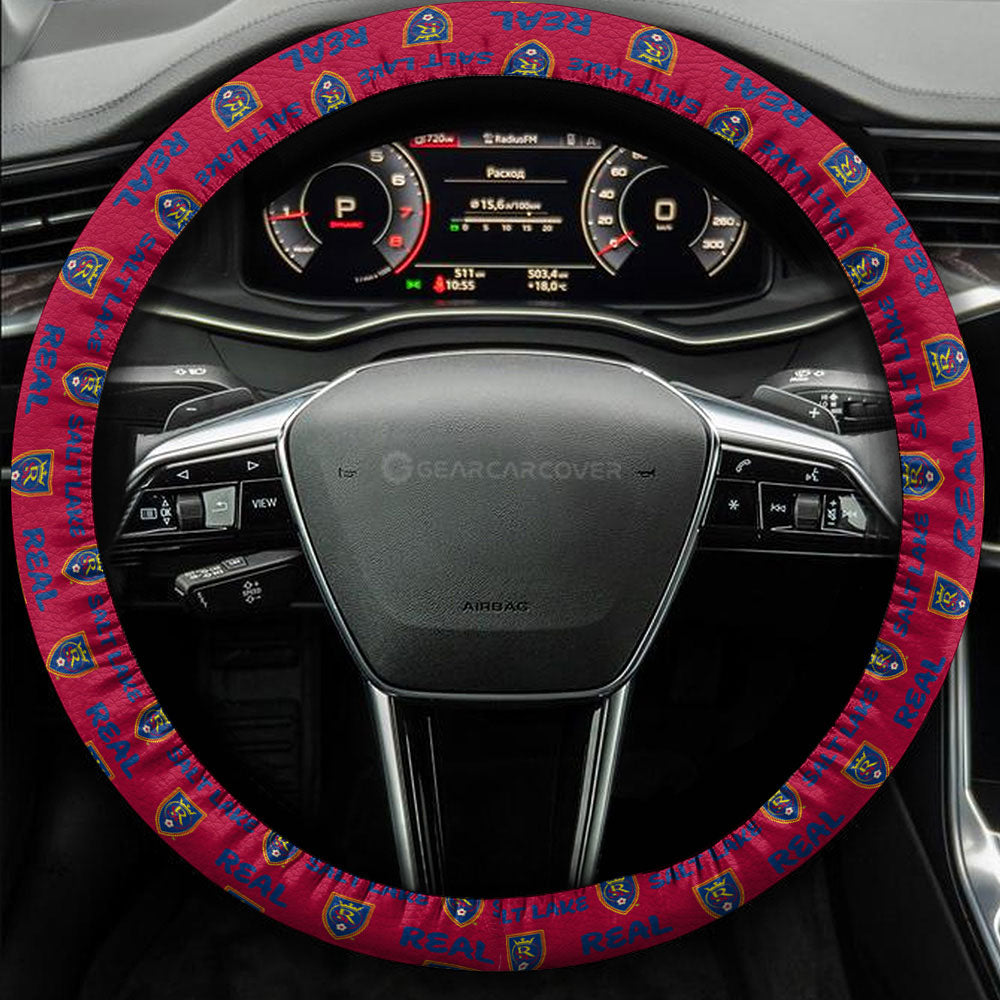 Real Salt Lake Steering Wheel Cover Sporty Team Collection - Gearcarcover - 3
