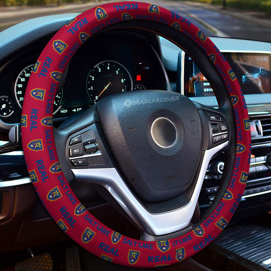 Real Salt Lake Steering Wheel Cover Sporty Team Collection - Gearcarcover - 1