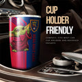 Real Salt Lake Tumbler Cup Custom Car Accessories - Gearcarcover - 3