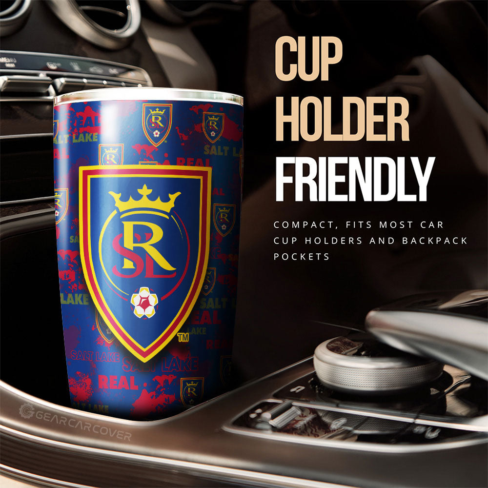Real Salt Lake Tumbler Cup Custom Car Accessories - Gearcarcover - 3