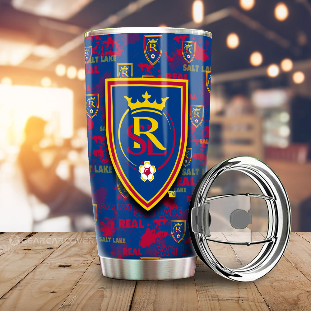 Real Salt Lake Tumbler Cup Custom Car Accessories - Gearcarcover - 1