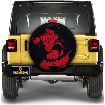 Red Asuma Spare Tire Cover Custom Anime - Gearcarcover - 1