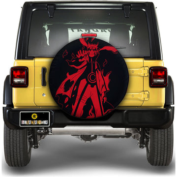 Red Bijuu Mode Spare Tire Cover Custom Anime - Gearcarcover - 1