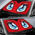 Red Cute Car Eyes Sun Shade Custom Cool Car Accessories - Gearcarcover - 2