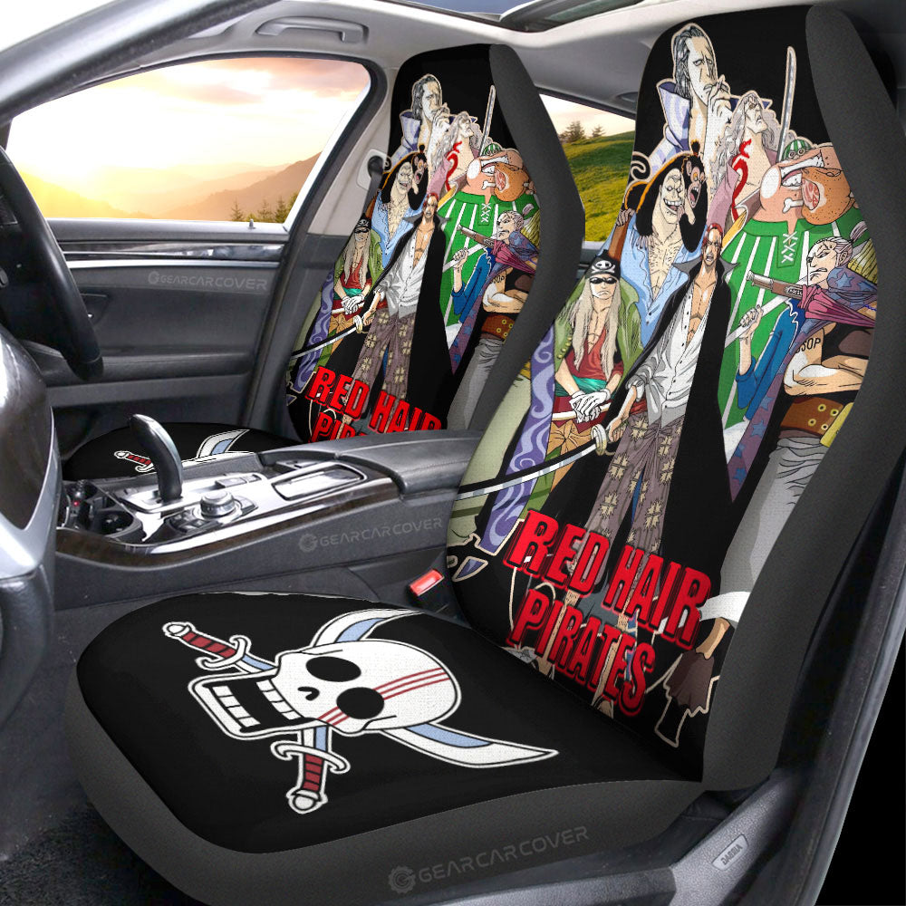 Red Hair Pirates Car Seat Covers Custom Car Accessories - Gearcarcover - 1