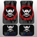 Red Hair Pirates Flag Car Floor Mats Custom Car Accessories - Gearcarcover - 2