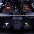 Red Hair Pirates Flag Car Floor Mats Custom Car Accessories - Gearcarcover - 3