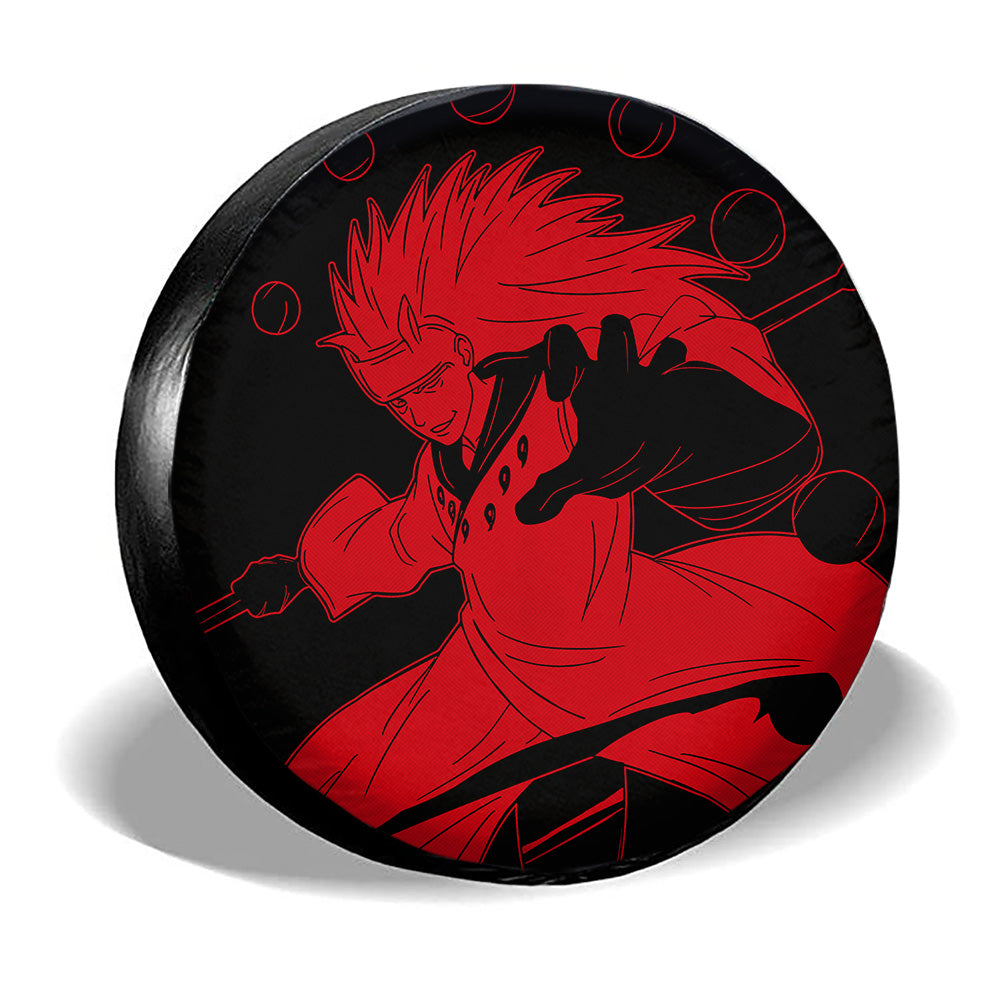 Red Madara Spare Tire Cover Custom Anime - Gearcarcover - 3