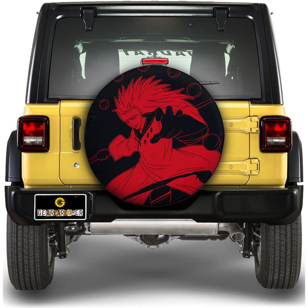 Red Madara Spare Tire Cover Custom Anime - Gearcarcover - 1