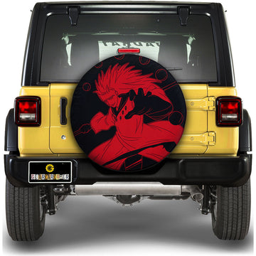 Red Madara Spare Tire Cover Custom Anime - Gearcarcover - 1