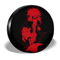 Red Minato Spare Tire Cover Custom Anime - Gearcarcover - 3