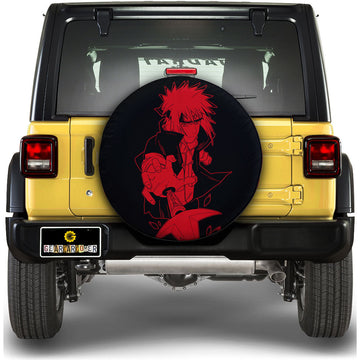 Red Minato Spare Tire Cover Custom Anime - Gearcarcover - 1