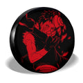 Red Obito Spare Tire Cover Custom Anime - Gearcarcover - 3