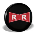 Red Ribbon Army Symbol Spare Tire Covers Custom Car Accessories - Gearcarcover - 2