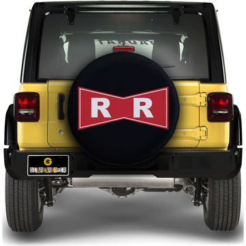 Red Ribbon Army Symbol Spare Tire Covers Custom Car Accessories - Gearcarcover - 1