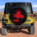 Red Rock Lee Spare Tire Cover Custom Anime - Gearcarcover - 2