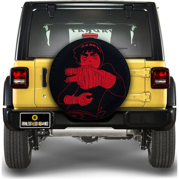 Red Rock Lee Spare Tire Cover Custom Anime - Gearcarcover - 1