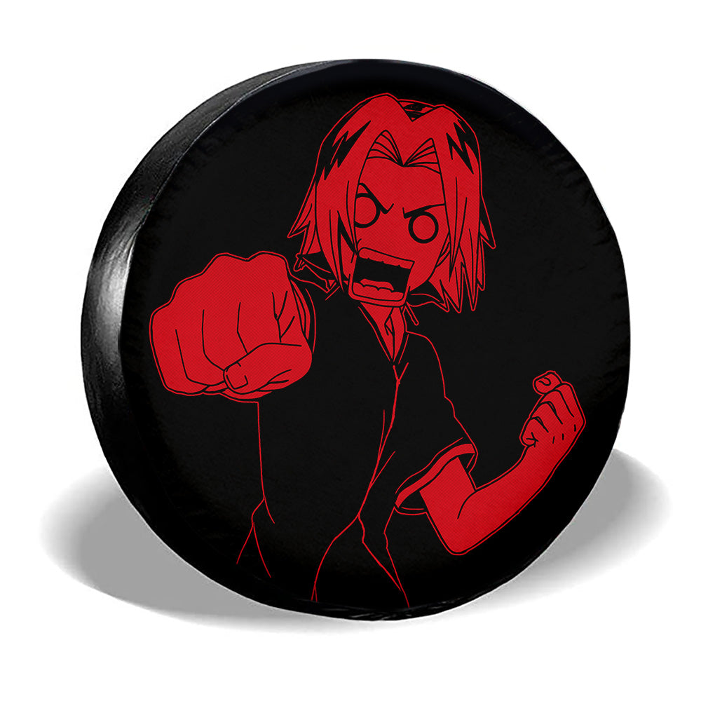 Red Sakura Spare Tire Cover Custom Anime - Gearcarcover - 3