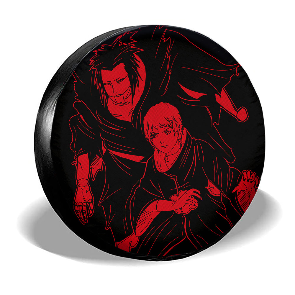 Red Sasori Spare Tire Cover Custom NRT - Gearcarcover - 3