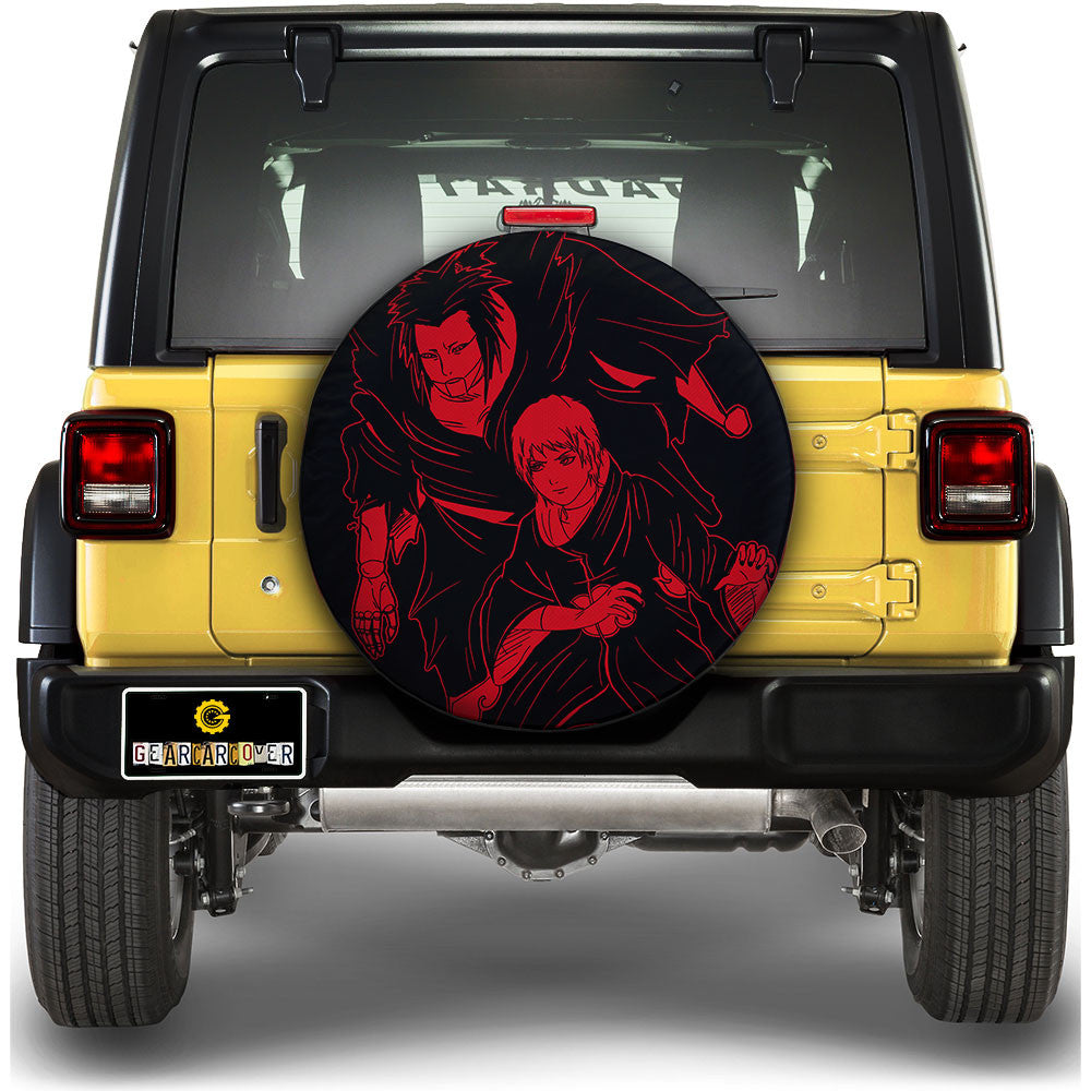 Red Sasori Spare Tire Cover Custom NRT - Gearcarcover - 1