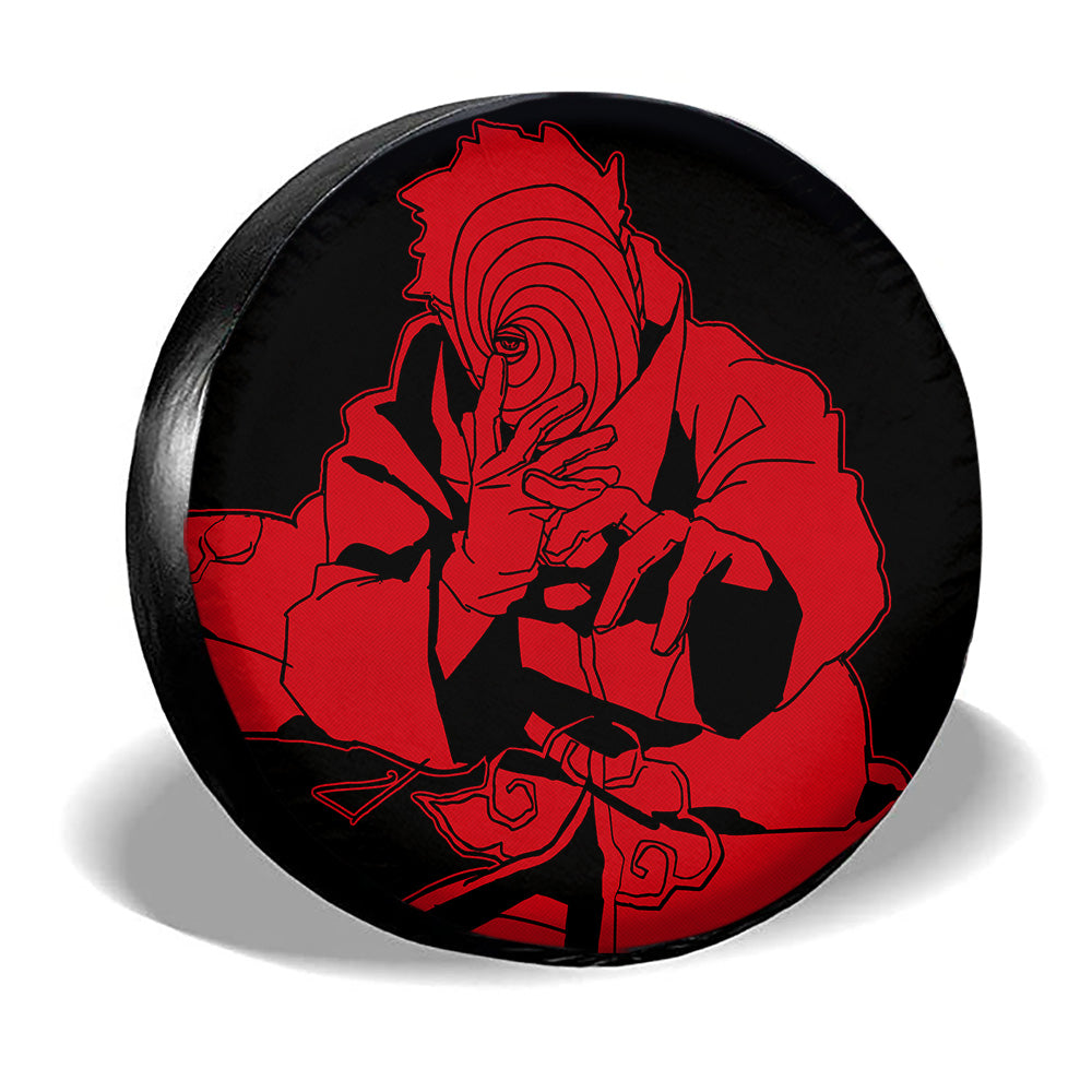 Red Tobi Spare Tire Cover Custom Anime - Gearcarcover - 3