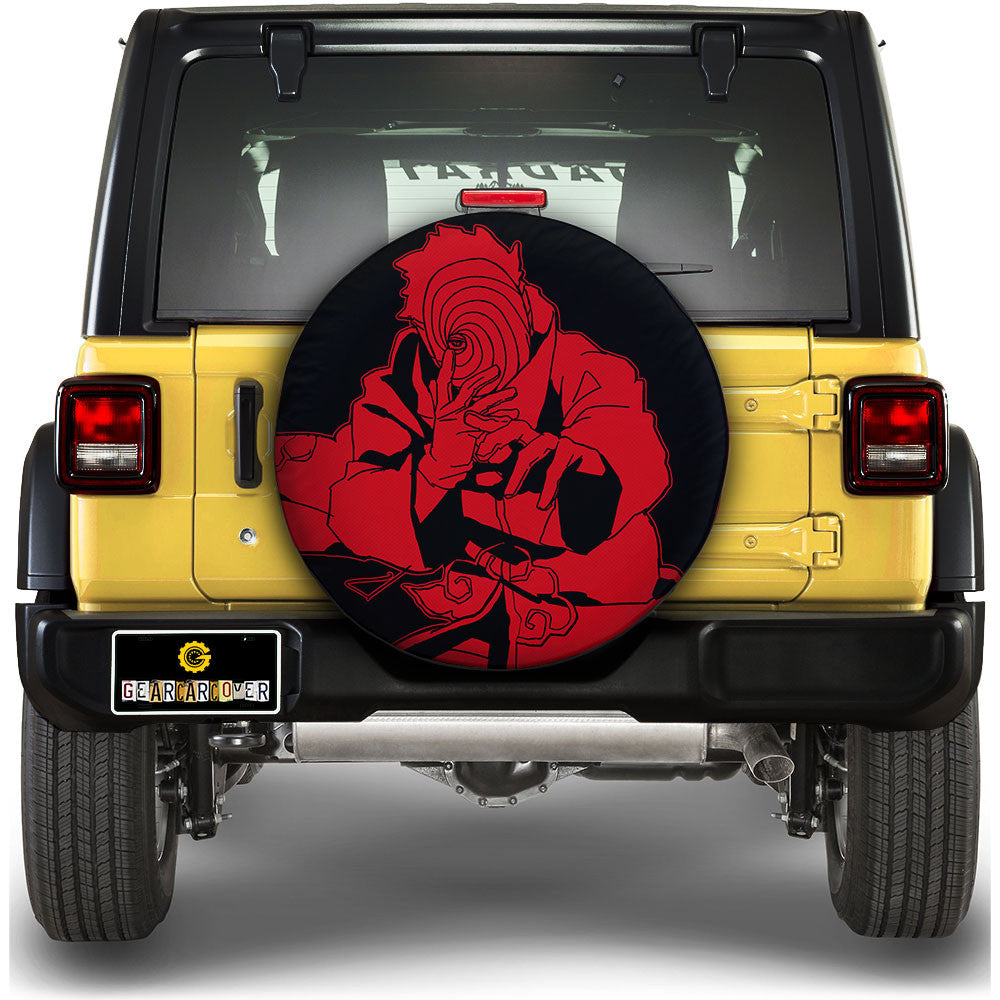 Red Tobi Spare Tire Cover Custom Anime - Gearcarcover - 1