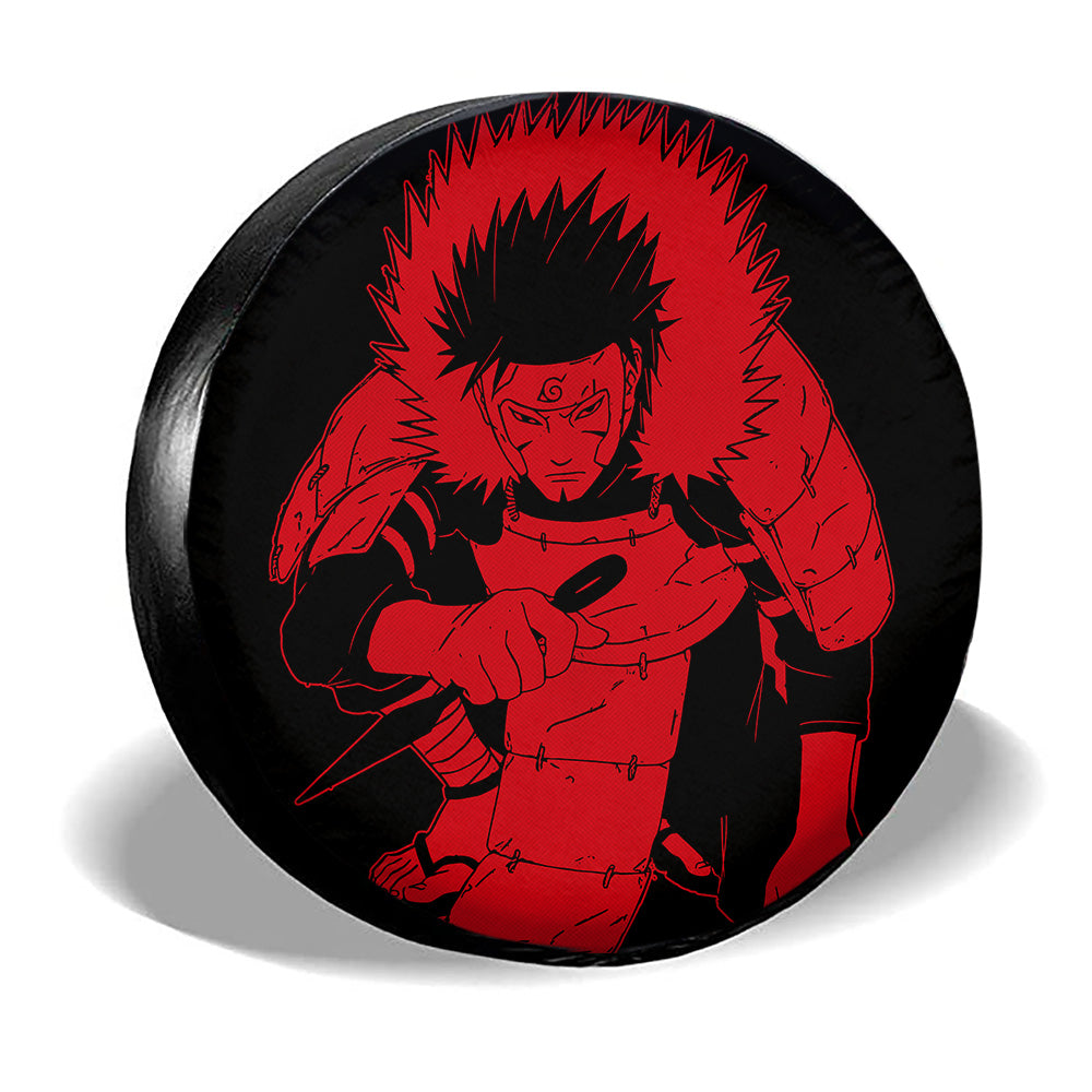 Red Tobirama Spare Tire Cover Custom Anime - Gearcarcover - 3