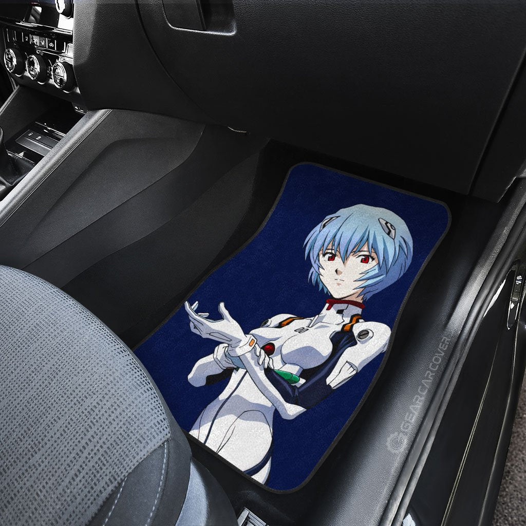 Rei Ayanami Car Floor Mats Custom NGE Car Accessories - Gearcarcover - 4