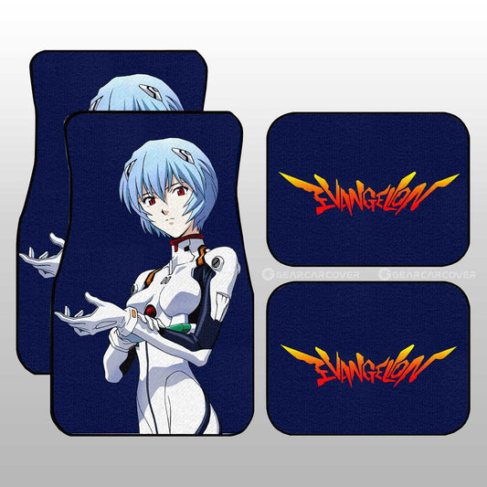 Rei Ayanami Car Floor Mats Custom NGE Car Accessories - Gearcarcover - 1
