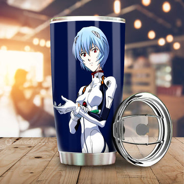 Rei Ayanami Tumbler Cup Custom NGE Car Accessories - Gearcarcover - 1