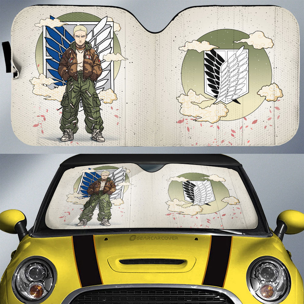 Reiner Braun Car Sunshade AOT Collection - Gearcarcover - 1