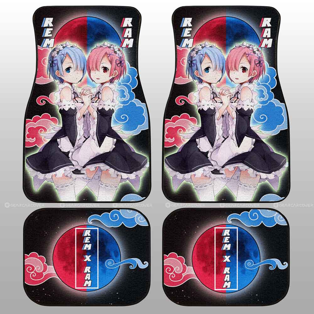 Rem And Ram Car Floor Mats Custom Car Accessoriess - Gearcarcover - 2