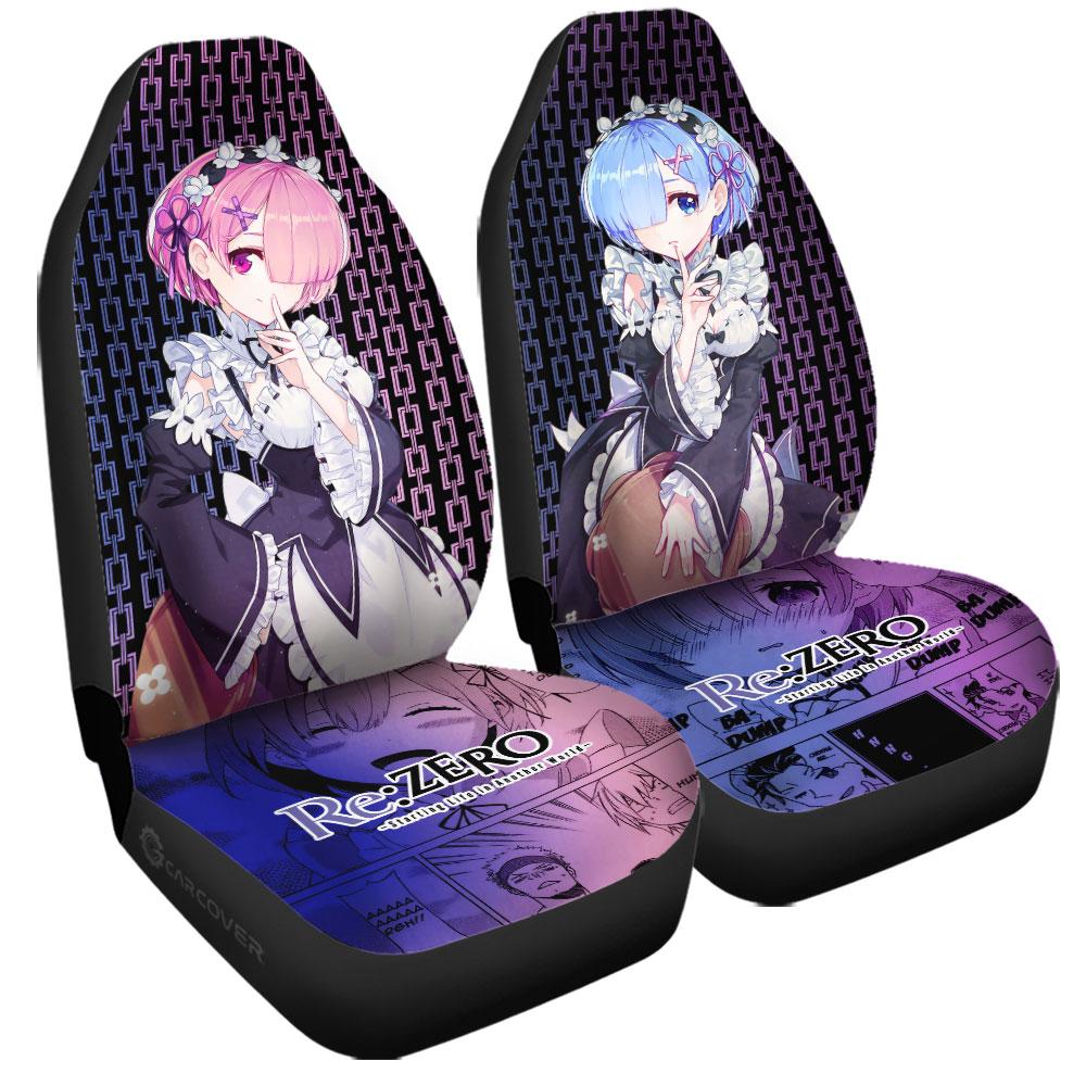Rem And Ram Car Seat Covers Custom Car Accessories - Gearcarcover - 3