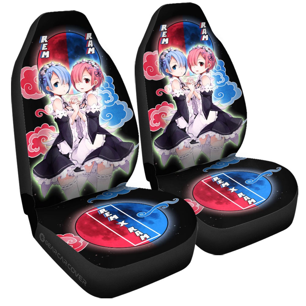 Rem And Ram Car Seat Covers Custom Car Accessoriess - Gearcarcover - 3