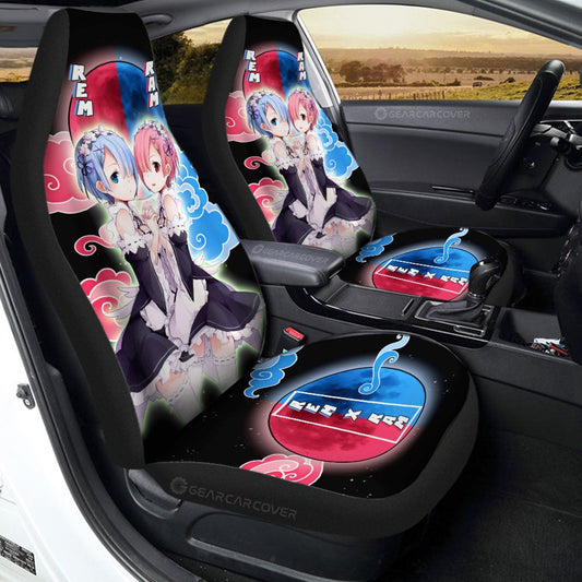 Rem And Ram Car Seat Covers Custom Car Accessoriess - Gearcarcover - 1