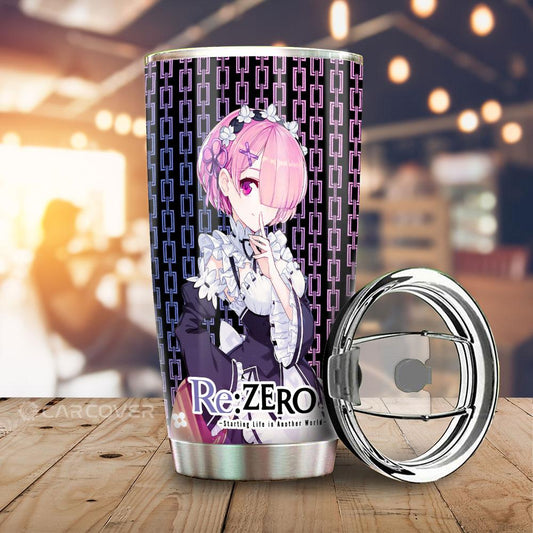Rem And Ram Tumbler Cup Custom Car Accessories - Gearcarcover - 1