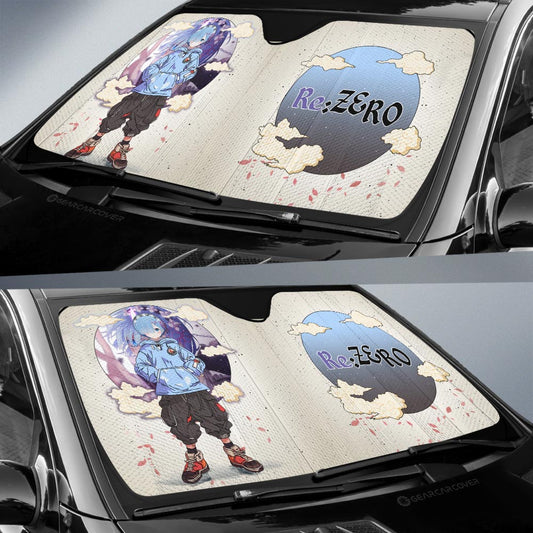Rem Car Sunshade Anime Collection - Gearcarcover - 2