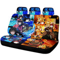 Rengoku And Giyuu Car Back Seat Cover Custom - Gearcarcover - 1
