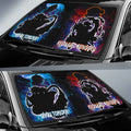 Rengoku And Giyuu Car Sunshade Custom - Gearcarcover - 2