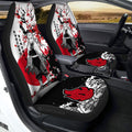 Rengoku Car Seat Covers Custom Japan Style Anime Demon Slayer Car Interior Accessories - Gearcarcover - 1