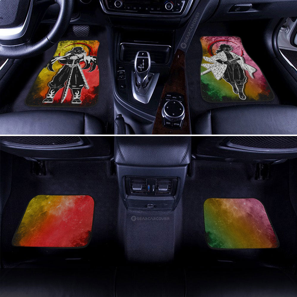 Rengoku Giyuu Car Floor Mats Custom Car Accessories - Gearcarcover - 2