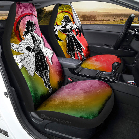 Rengoku Giyuu Car Seat Covers Custom Car Accessories - Gearcarcover - 2