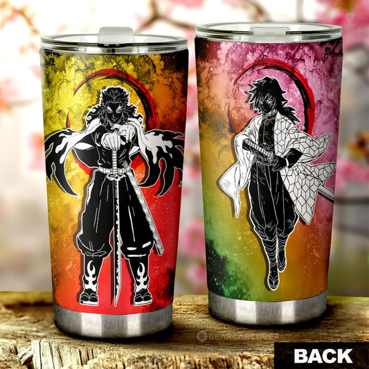 Rengoku Giyuu Tumbler Cup Custom Car Accessories - Gearcarcover - 2