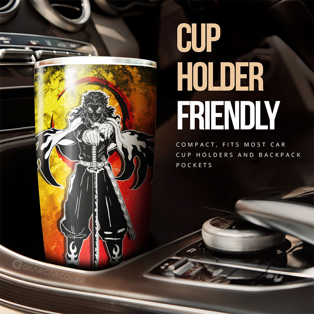 Rengoku Giyuu Tumbler Cup Custom Car Accessories - Gearcarcover - 3
