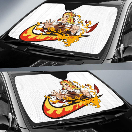 Rengoku Just Car Sunshade Custom Car Accessories - Gearcarcover - 2